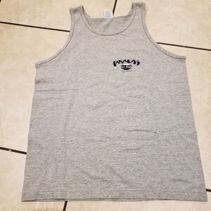 ALSTYLE MAUI..Men's Gray Sleeveless Tank Top